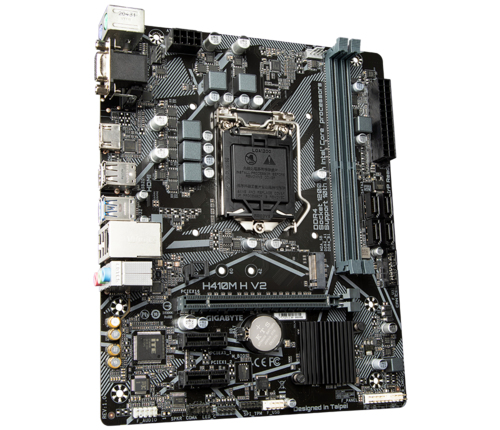 Bekijk afbeelding 4 van Gigabyte 1200 H410M H V2 - M.2/HDMI/VGA/ÂµATX